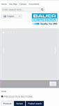 Mobile Screenshot of bauergroup.com
