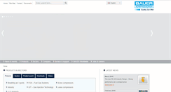 Desktop Screenshot of bauergroup.de